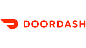 DoorDash — delivery marketplace logo (orders can route to DoorDash Drive dispatch)
